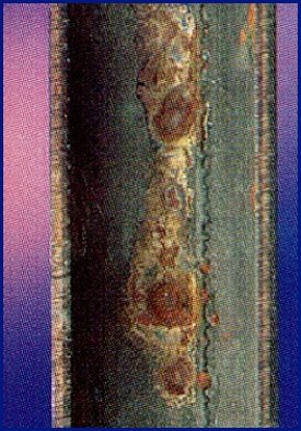 Verminderung von Kupfer-Flächenkorrosion